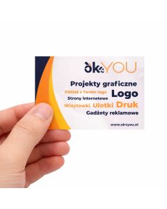 Wizyt&oacute;wki Klasyczne &mdash; Profesjonalny Druk Biznesowy na Papierze Kredowym