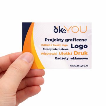 Wizytówki Klasyczne — Profesjonalny Druk Biznesowy na Papierze Kredowym